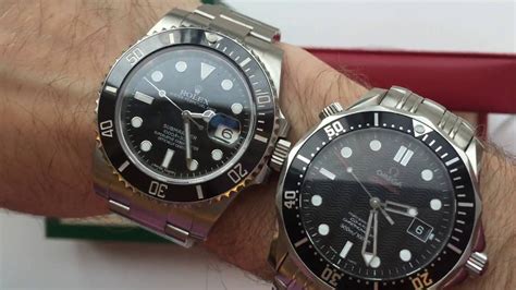 rolex submariner vs omega seamaster.